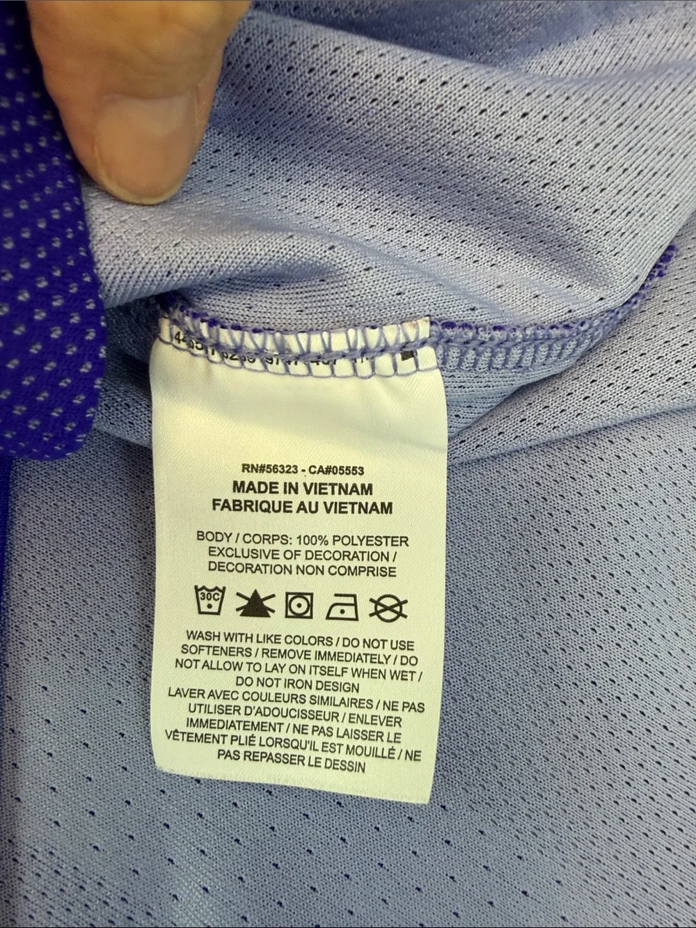 Nike‎ Purple Sleeveless Dri-FIT V-Notch Athletic Tank